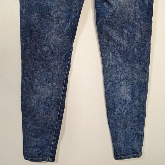 Current/Elliot The Stiletto Blue Rose Jeans - Picture 6 of 9